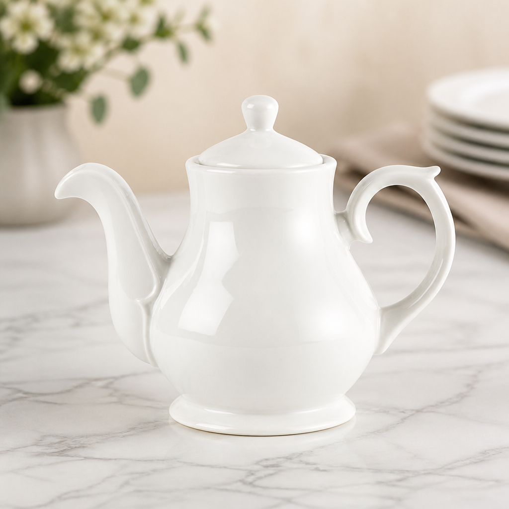Commercial 426ml Teapot and Coffee Pot Set - 4 Pack