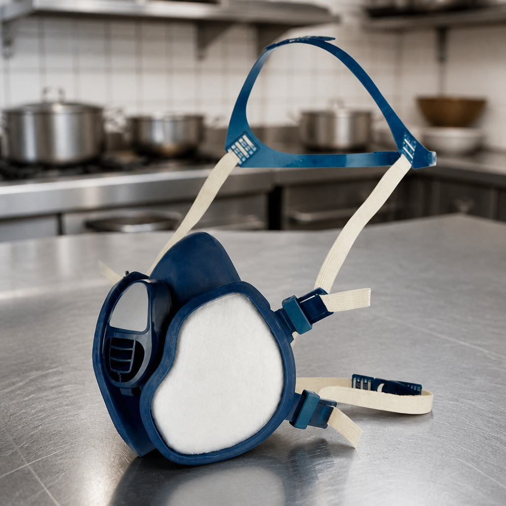 Valved Reusable Half Mask Respirator for enhanced safety