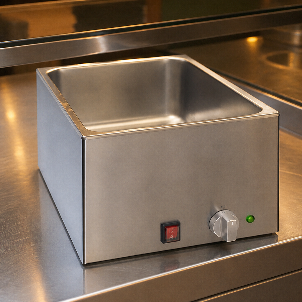 21Ltr Commercial Bain Marie with Adjustable Temperature Control