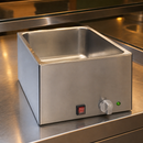21Ltr Commercial Bain Marie with Adjustable Temperature Control
