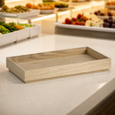 Commercial Wooden Box GN 1/3 325x176x45mm Stackable Storage