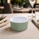 Commercial Souffle Dishes 145ml Green Ramekins 12 Pack
