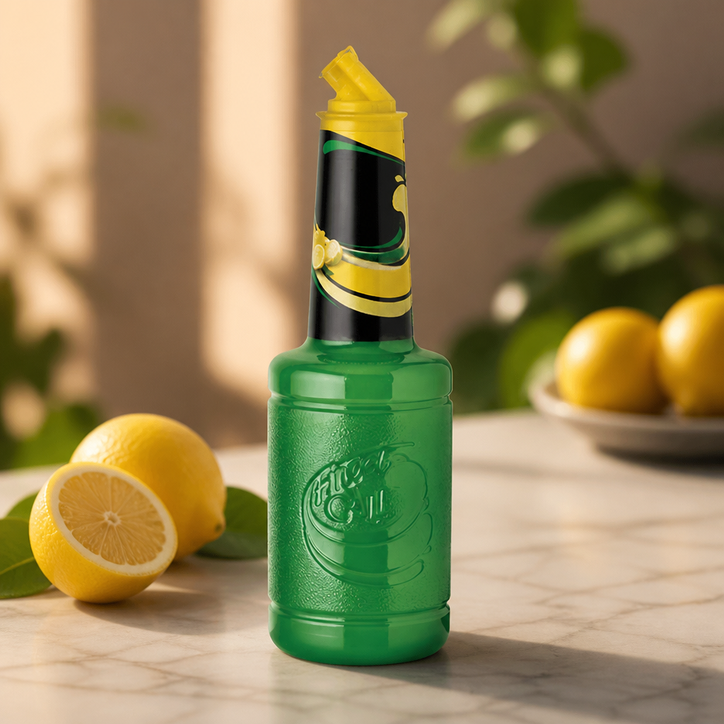Commercial Single Pressed Lemon Juice 1L Food Service Mix