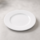 Commercial Standard Rim Plates 216mm White Porcelain 6 Pack