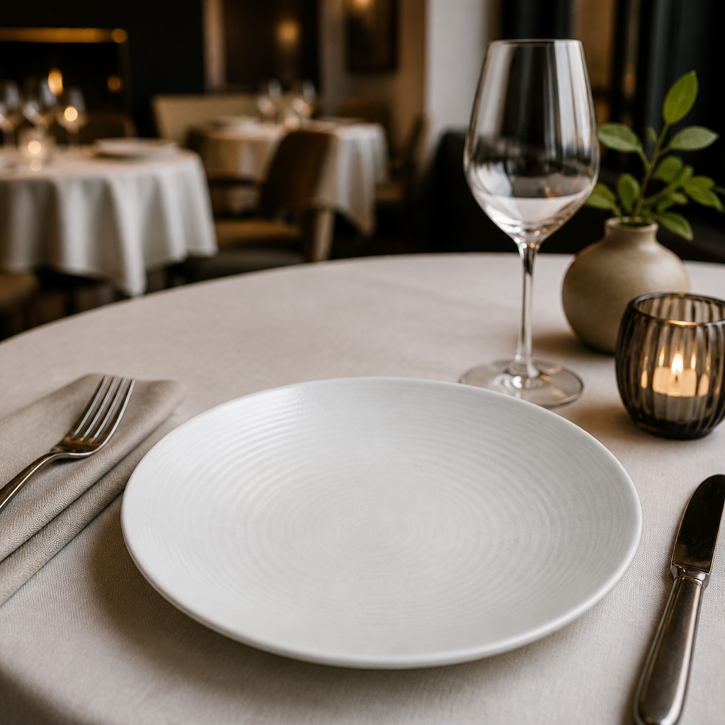 Commercial Deep Plates 293mm Vitrified Stoneware 4 Pack