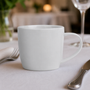 Commercial Whiteware Low Mugs 220ml Dishwasher Safe 12 Pack