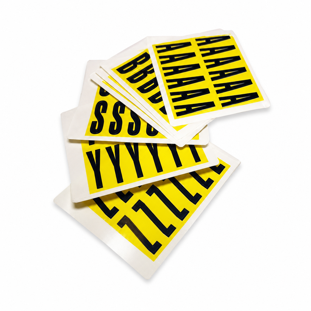 56mm Self Adhesive Letter Markers