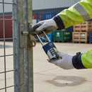 Professional Long Shackle Combination Padlock with Hardened Steel and 10,000 Possible Combinations