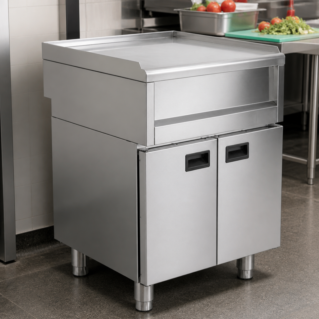 Commercial Stainless Steel Neutral Prep Counter 600mm