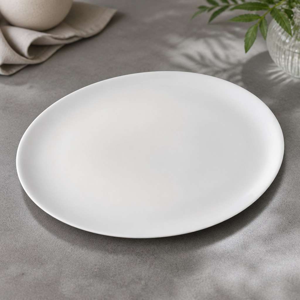 Commercial Pure Oval Plates 300mm - 18 Pack
