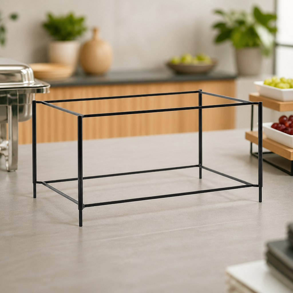 Commercial GN Stand Black 570x370x285mm