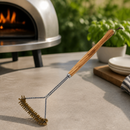 Commercial Oven Brush with Olive Wood Handle 460mm x 160mm