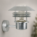 Galvanised Outdoor Wall Light 230mm for Coastal Conditions