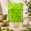 Commercial Matcha Tea Pouch 100g High in Fibre and Protein