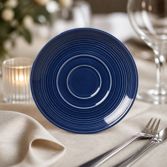 Commercial Porcelain Saucers 152.5mm - Pack of 12