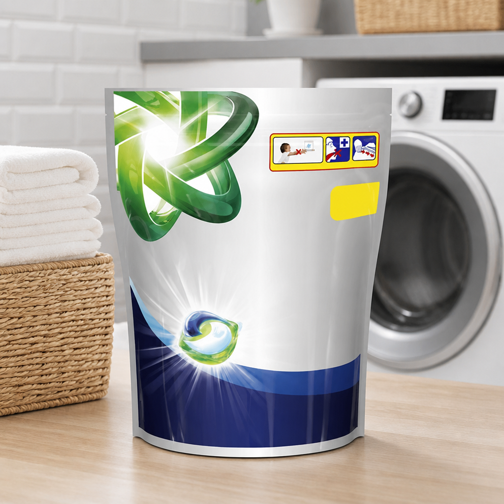 Commercial Laundry Detergent Pods 100 Washes Stain Removal