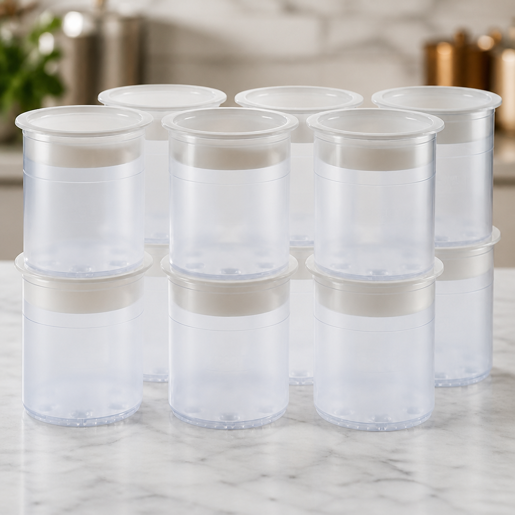 Commercial Synthetic Pacotizing Beakers 130mm Pack of 12