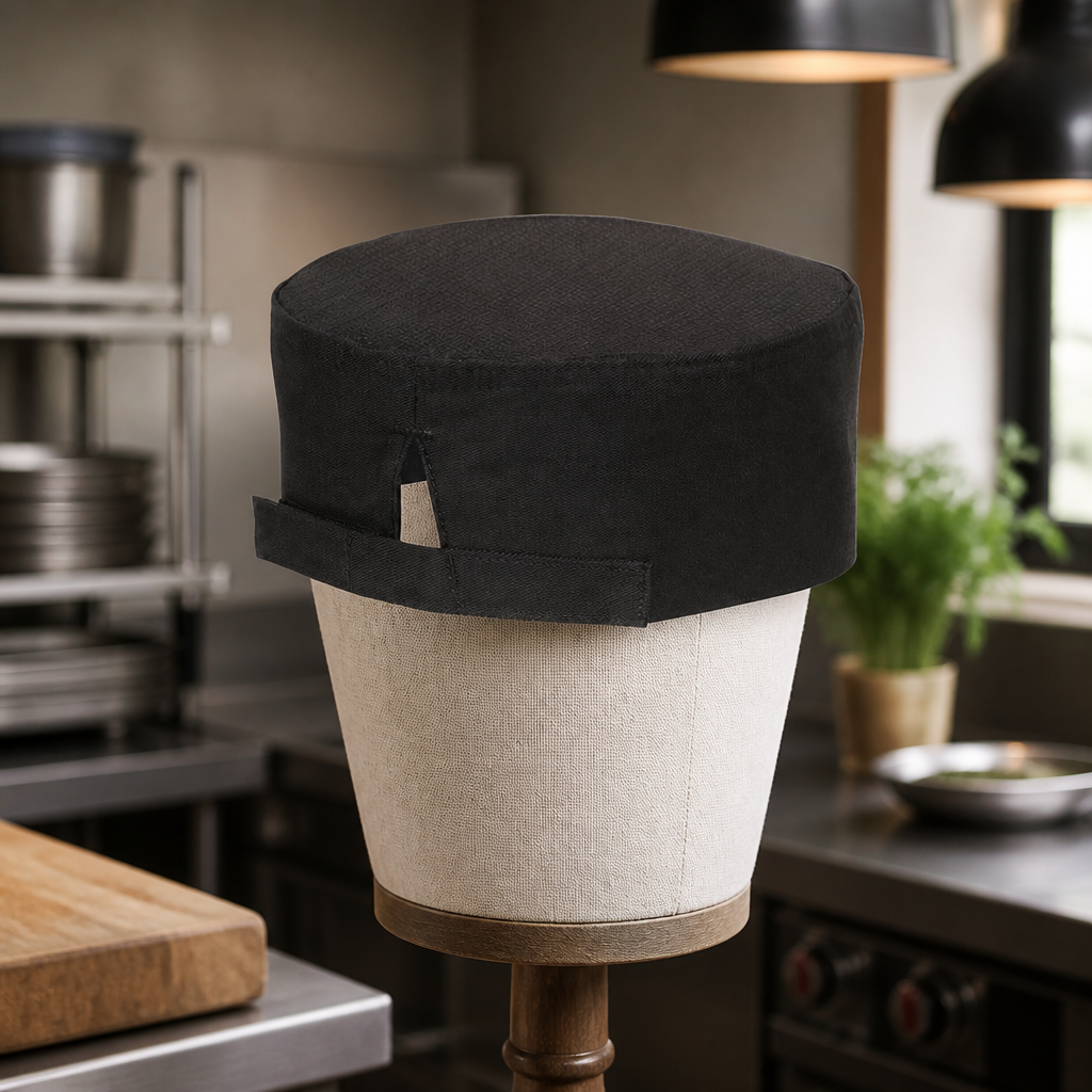 Commercial Cool Vent Beanie Black Eco-Friendly Headwear
