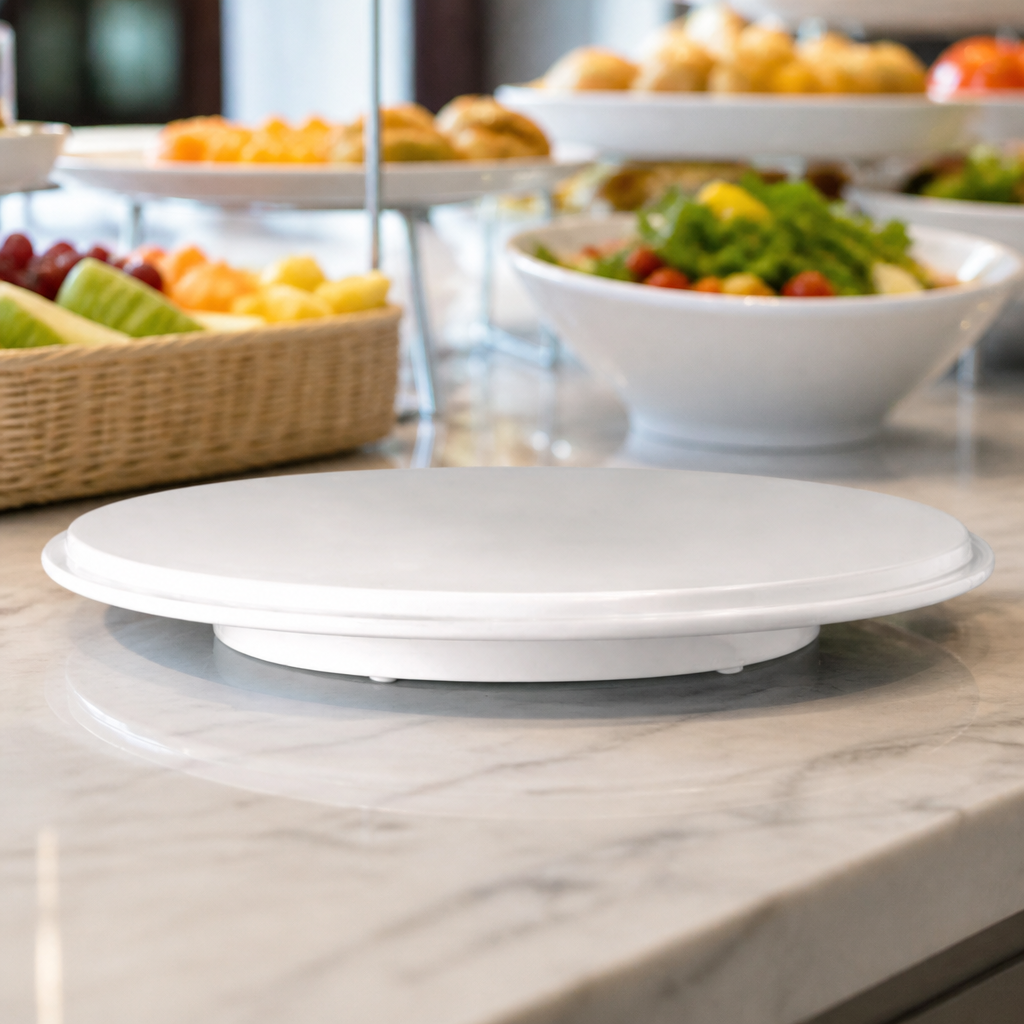 Commercial Melamine Cake Platter 310mm Display Tray