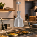 Commercial Heat Lamp 250W Silver Finish 320mm Width