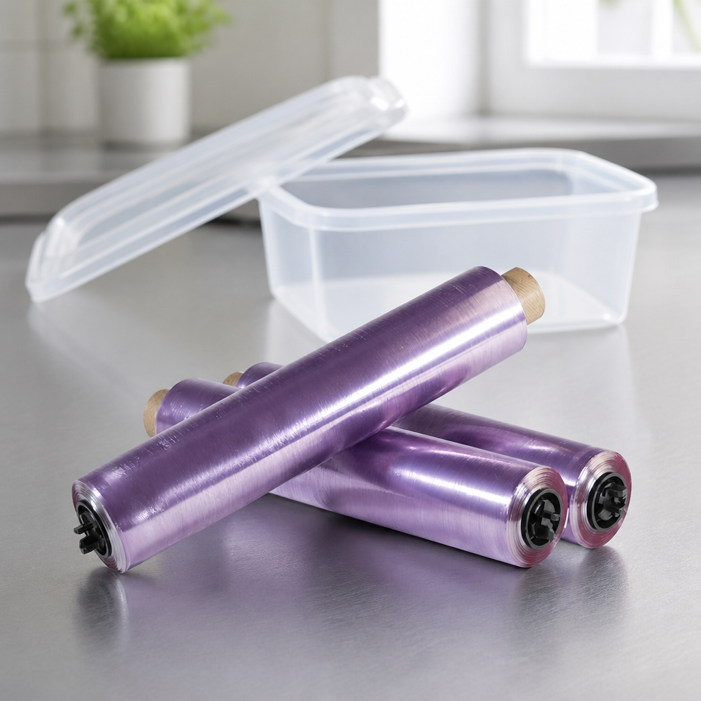 Commercial Cling Film Roll 300mm x 300m for Food Preservation