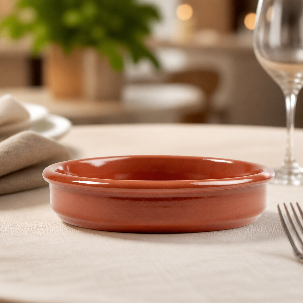Commercial Terracotta Tapas Dishes 130mm - 24 Pack