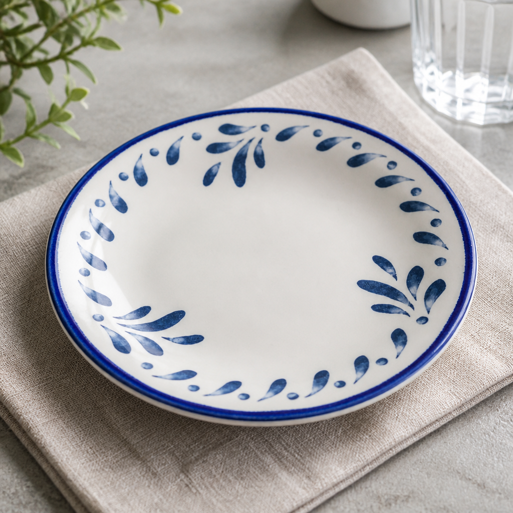 Commercial Coupe Plates 165mm - 12 Pack Vitrified Dinnerware