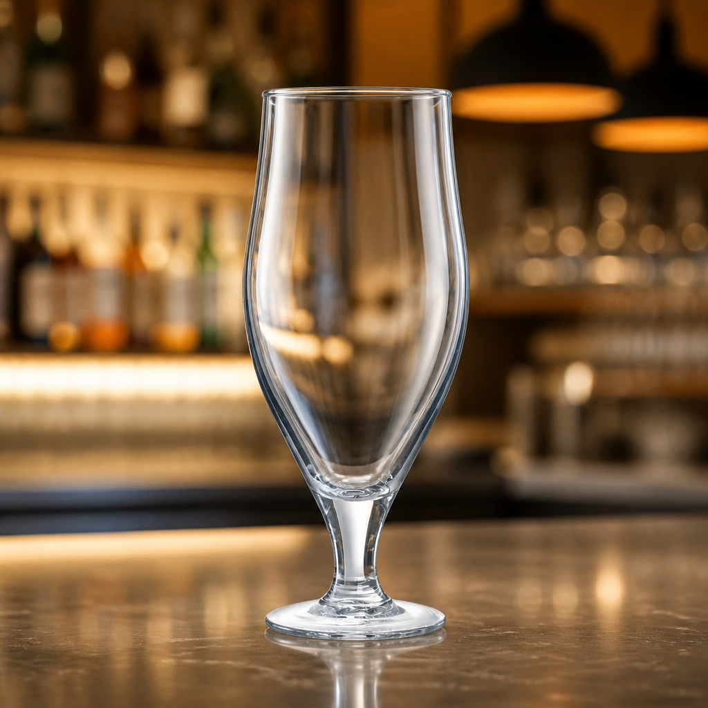 Commercial Stemmed Beer Glasses 380ml - 24 Pack