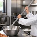 40" Commercial Stainless Steel Balloon Whisk for Catering Kitchens