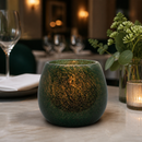 Commercial Emerald Glass Votive Holders 102 x 89mm 12 Pack