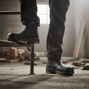 Premium Full Grain Leather Dealer Boot with Scuff Cap, Antistatic Properties, and Composite Midsole for Ultimate Protection - Sizes 3-14
