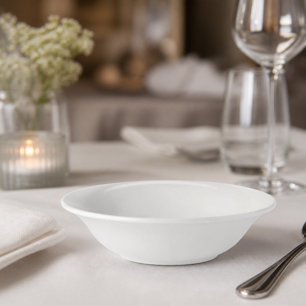 Commercial Porcelain Soup Bowls 150mm 330ml - 24 Pack