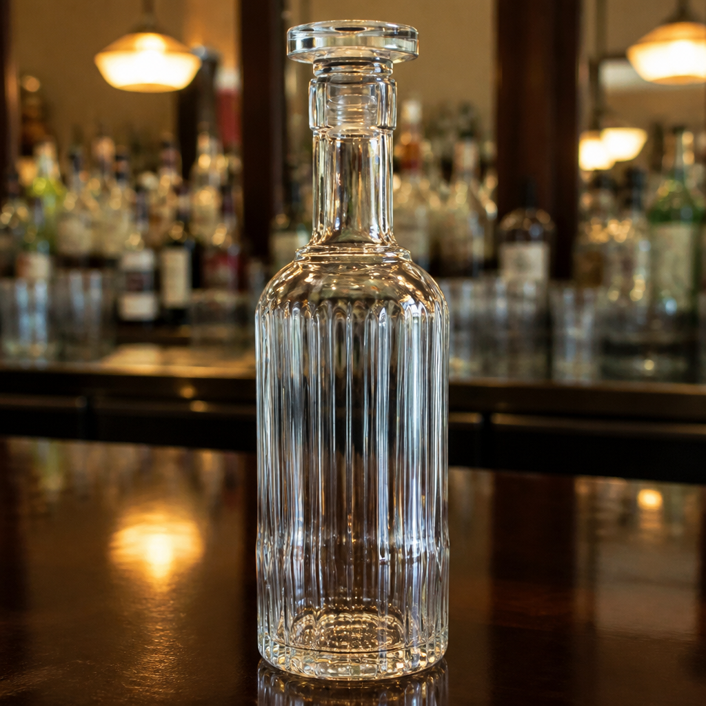 Commercial 700ml Glass Decanter with Stopper 6 Pack