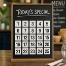 Commercial Table Number Holders Set 1-50 for Catering Events