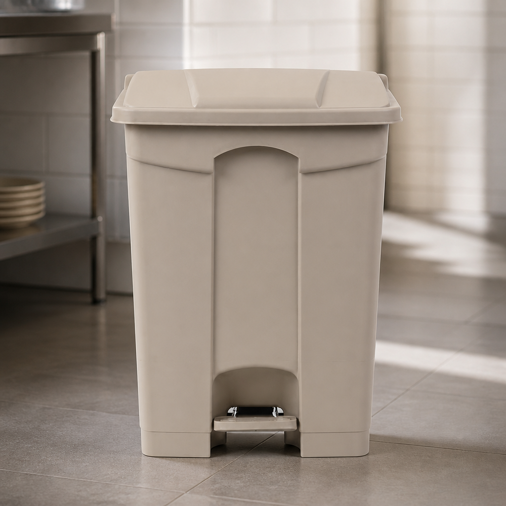 Commercial 65L Pedal Bin for hygienic waste disposal