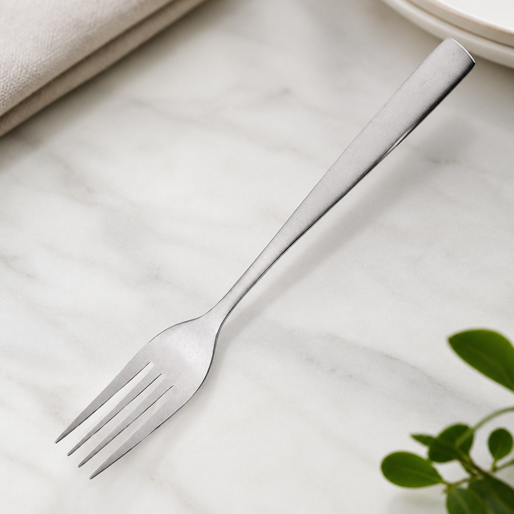 Commercial Dessert Forks 12 Pack Stainless Steel 185mm