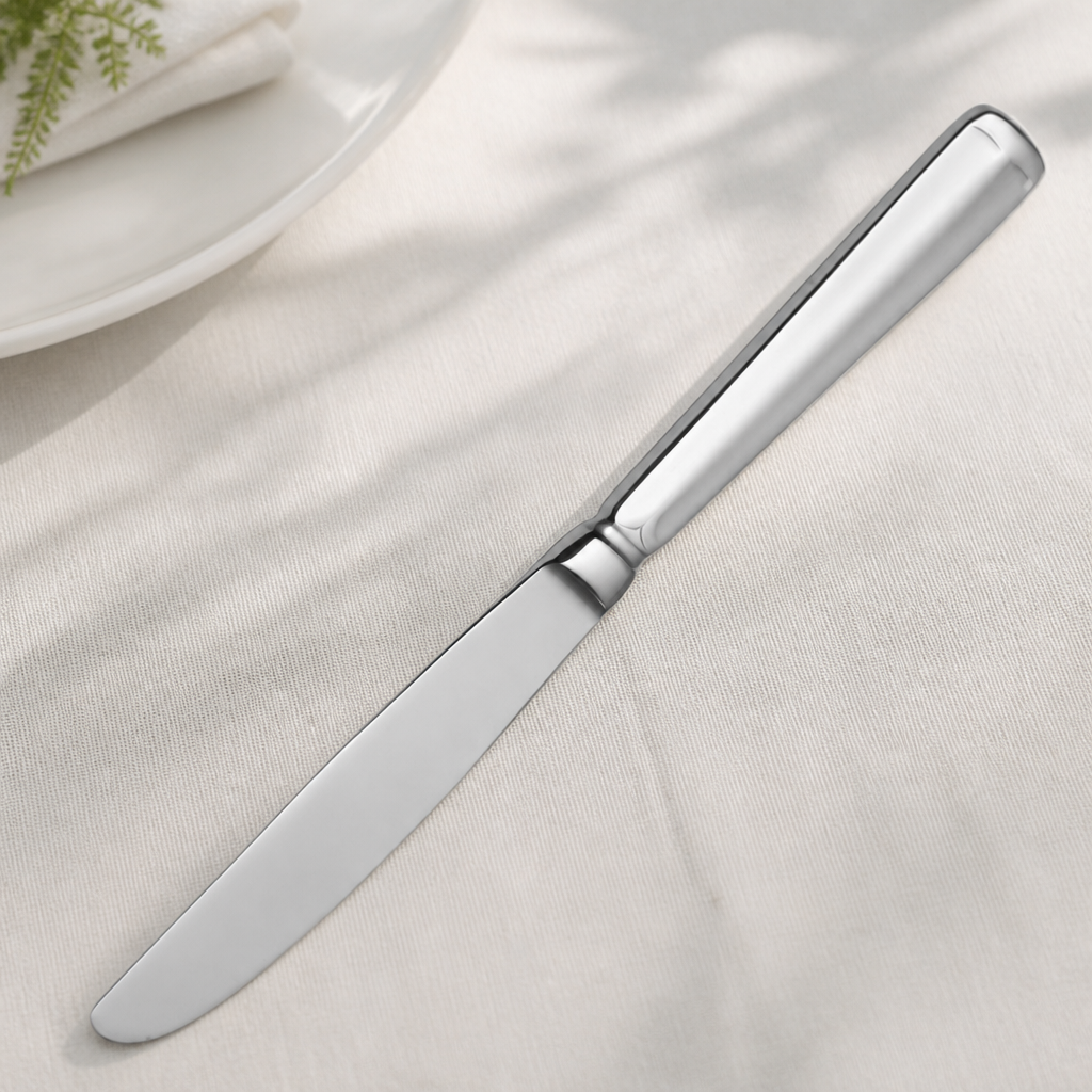 Dessert Knife Set 12 Pack Monobloc Stainless Steel Cutlery