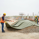 Premium Heavy Duty Jute Tarpaulin 15FT x 12FT - Durable Waterproof Cover for Outdoor Use