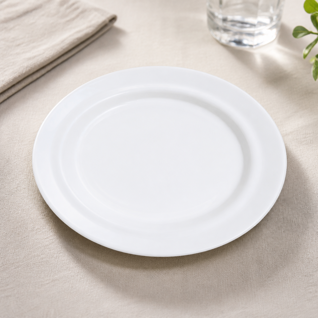 Commercial Plates 190mm - 12 Pack for Care Facilities