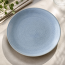 Commercial Coupe Plates 280mm Reactive Glaze Blue 6 Pack