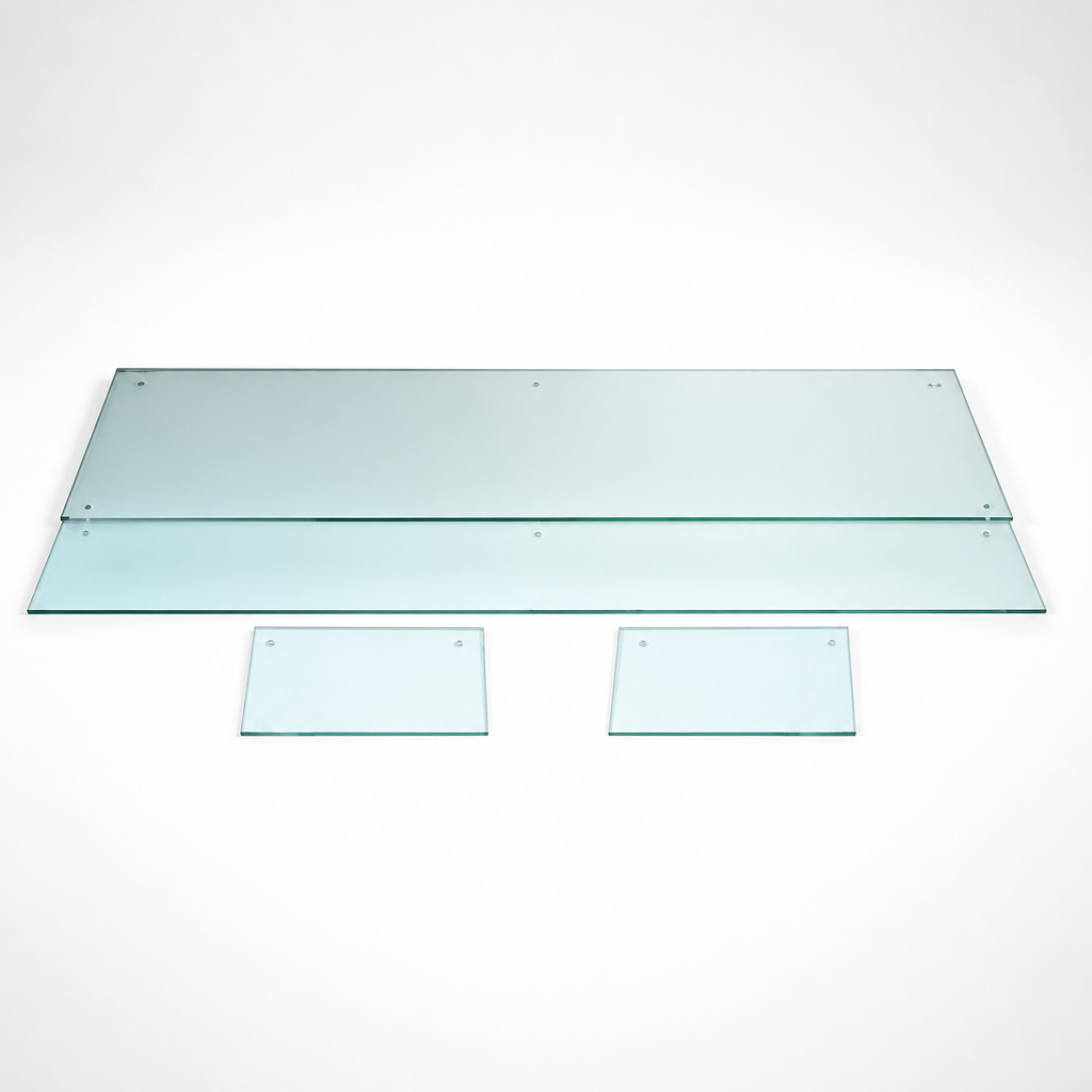 Replacement Glass Kit for Commercial Countertop Prep Fridge