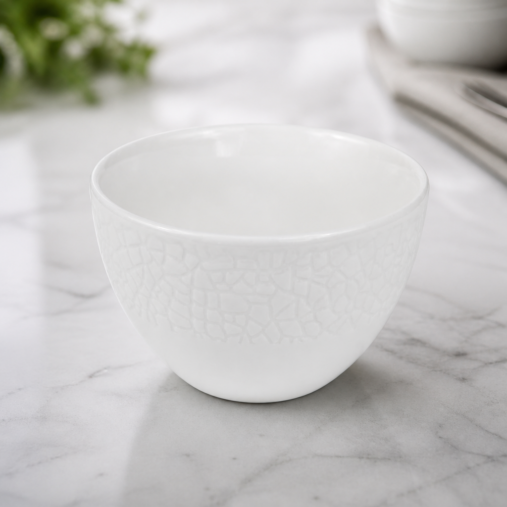 Commercial Stacking Bowls 227ml Super Vitrified Ceramic 12 Pack