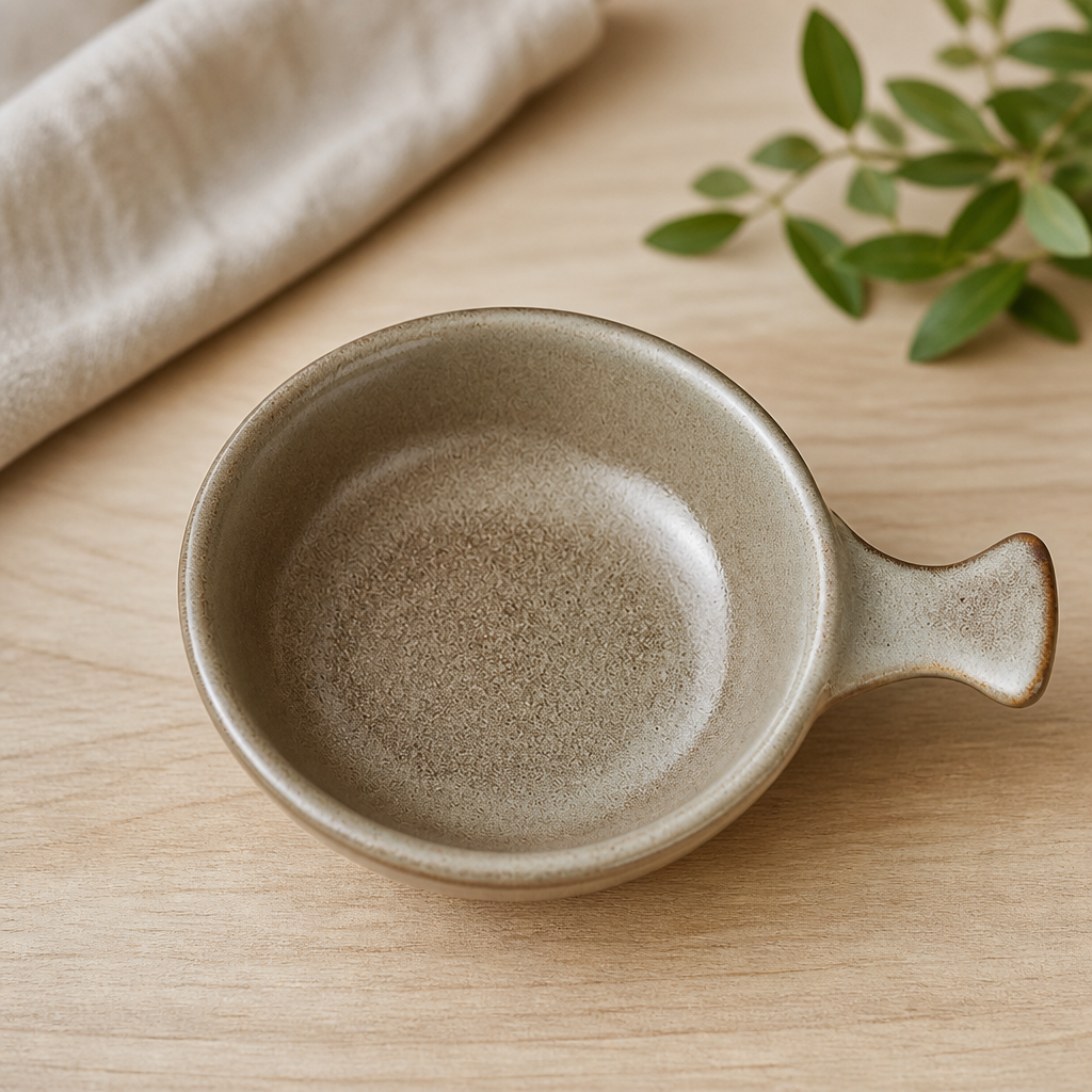 Commercial Porcelain Handled Crocks 136mm - 24 Pack