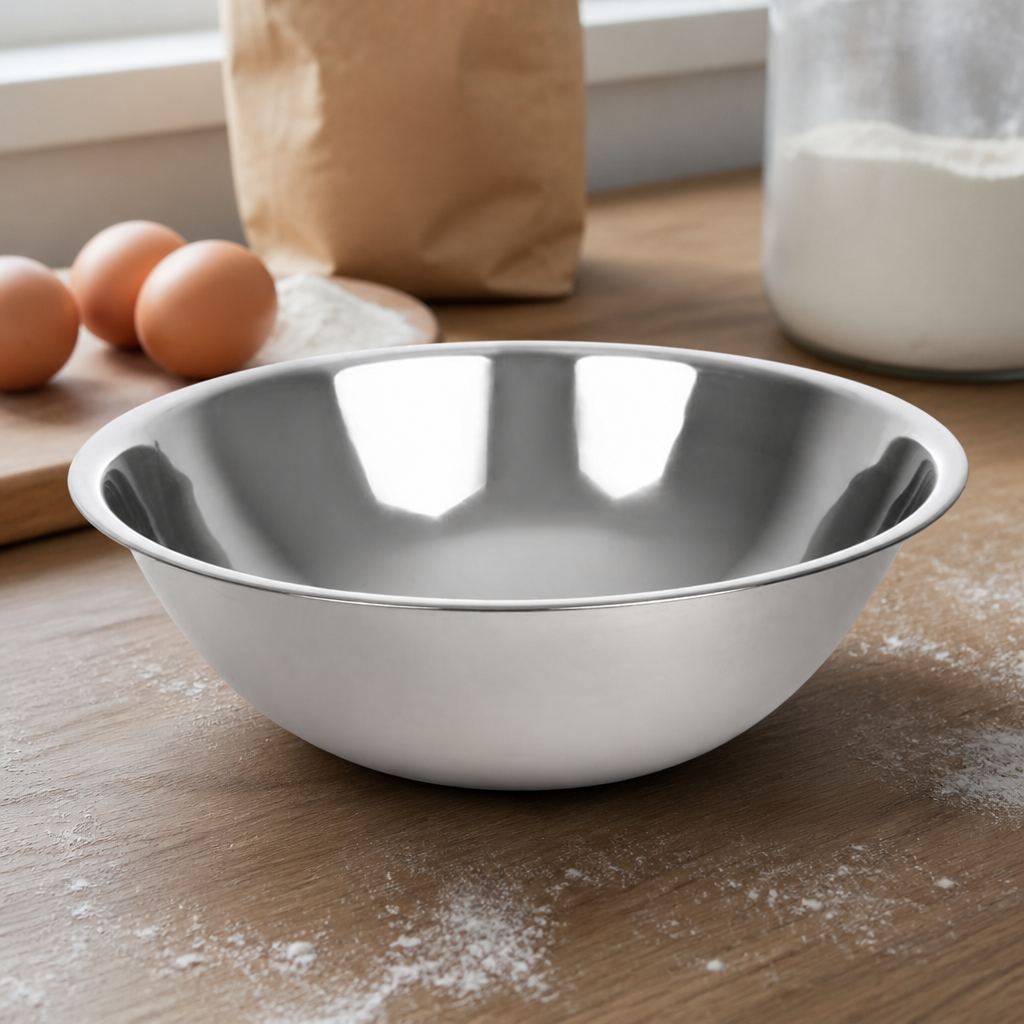 Commercial Stainless Steel Mixing Bowl 4.8Ltr Food Prep Tool