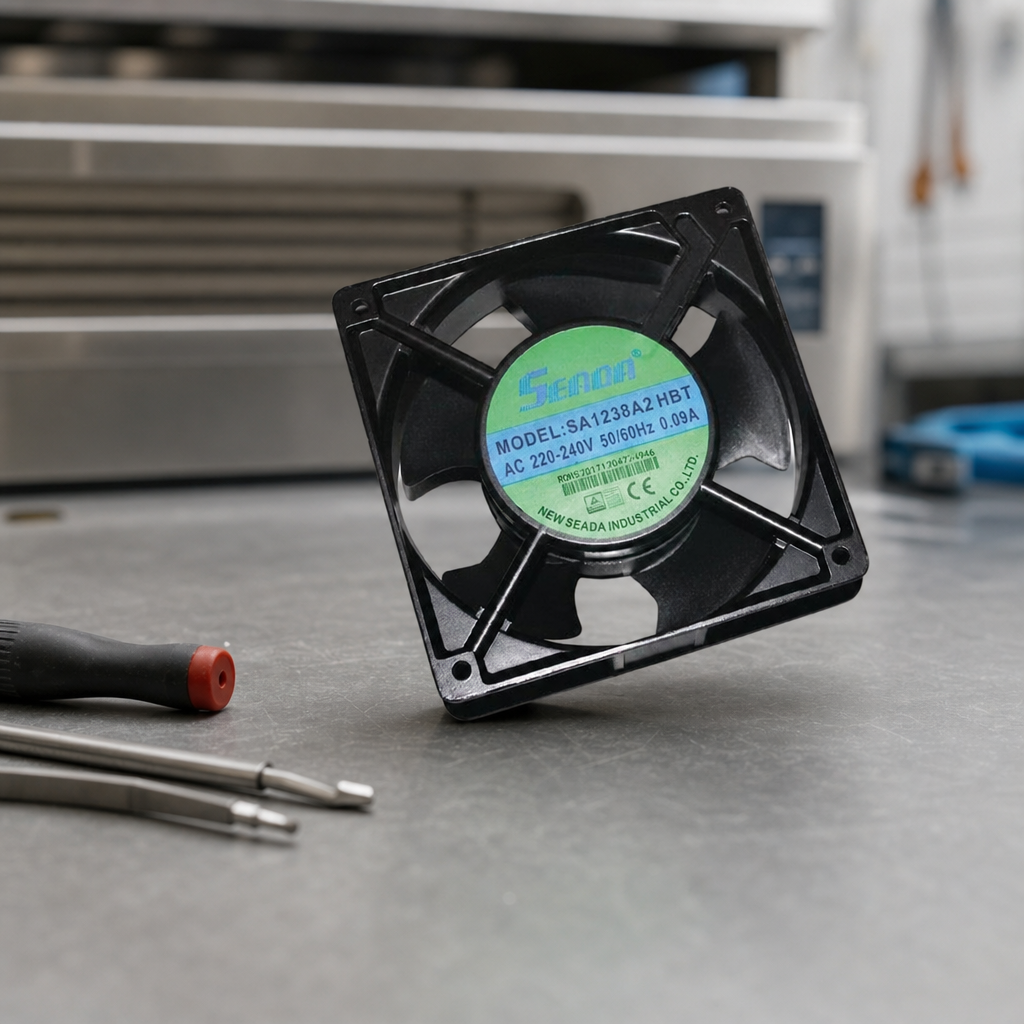 Commercial Upright Fridge Replacement Circle Fan 230V