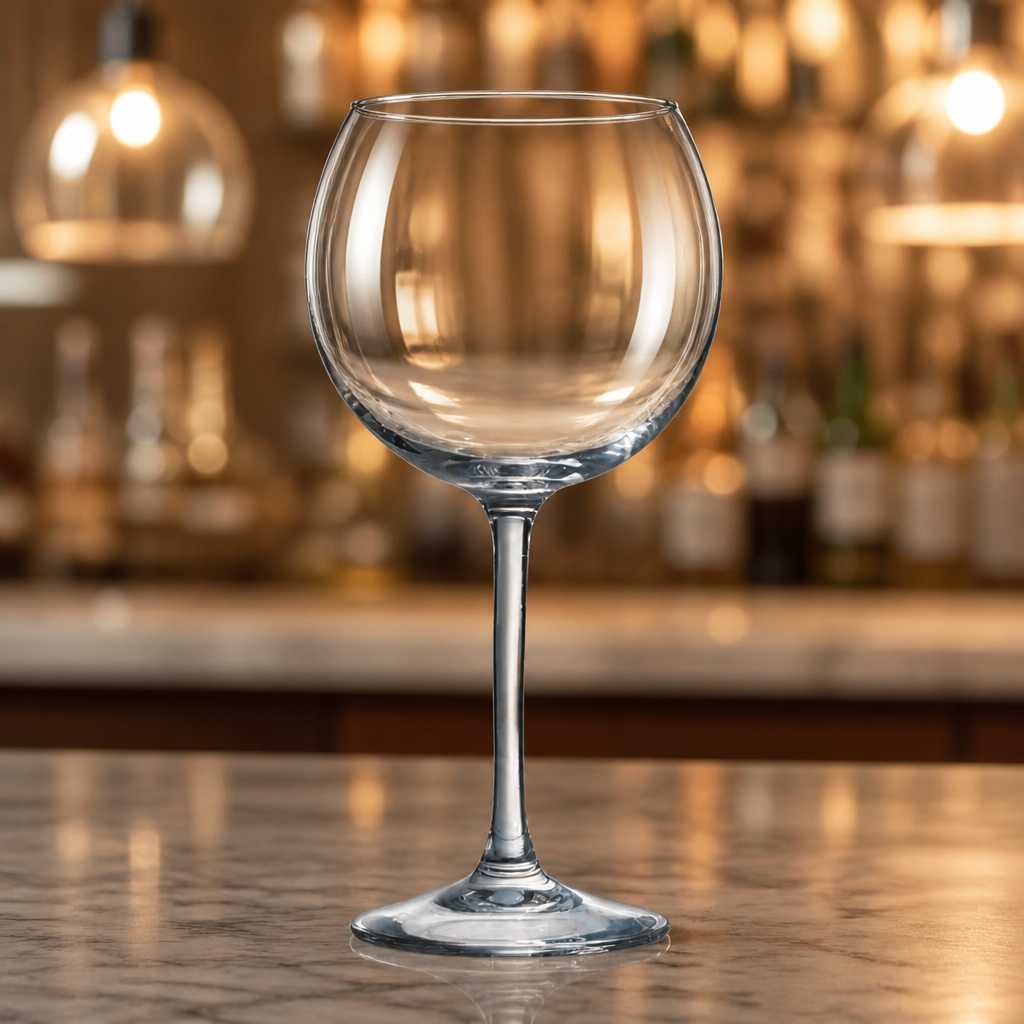 Set of 24 tempered 580ml commercial gin glasses