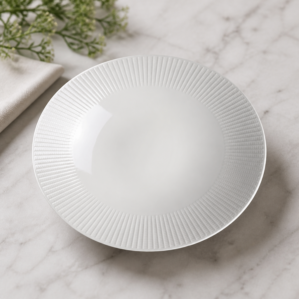 Commercial 280mm Deep Coupe Bowls - Set of 6 Whiteware
