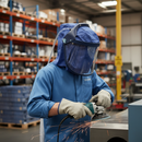 Premium Replacement Fabric Head and Neck Cover for Airvisor - Pack of 5 - High-Quality Professional Grade for Industrial and Commercial Applications