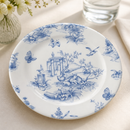 Commercial Vintage Prints Tea Plates 170mm Prague Toile 6 Pack
