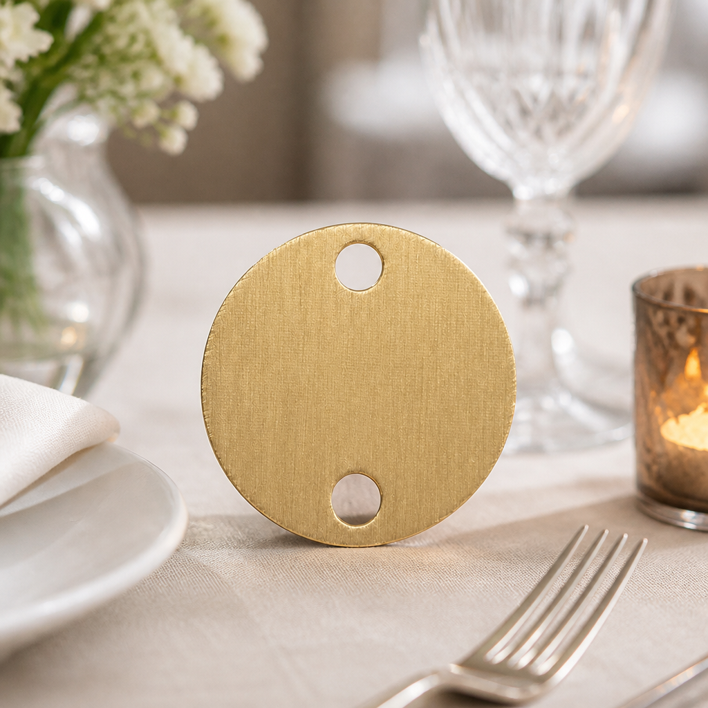Table Number Holders Bronze Set 1-5 for Commercial Venues
